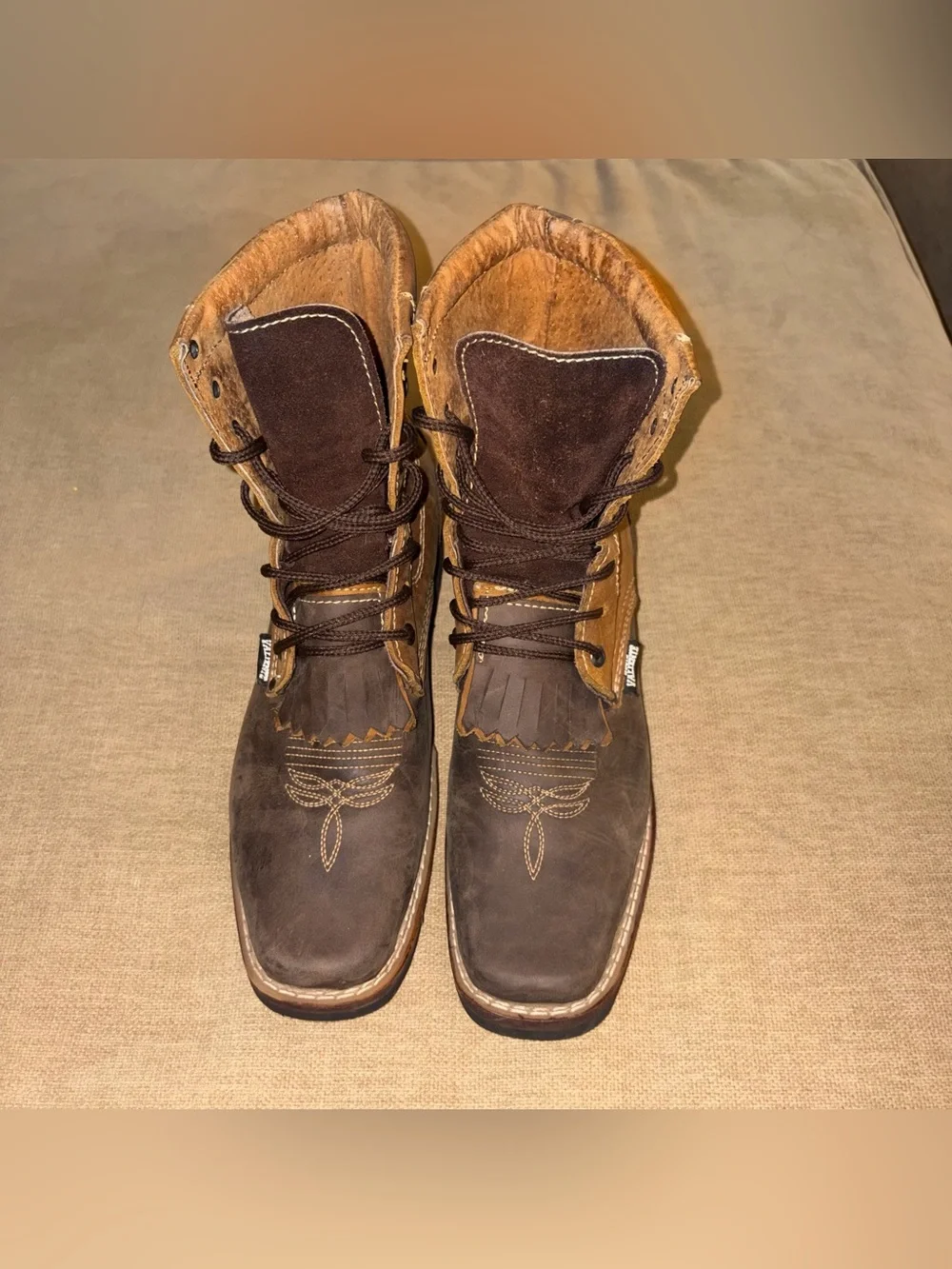 VINTAGE Valiente Men's Leather Boots size 6